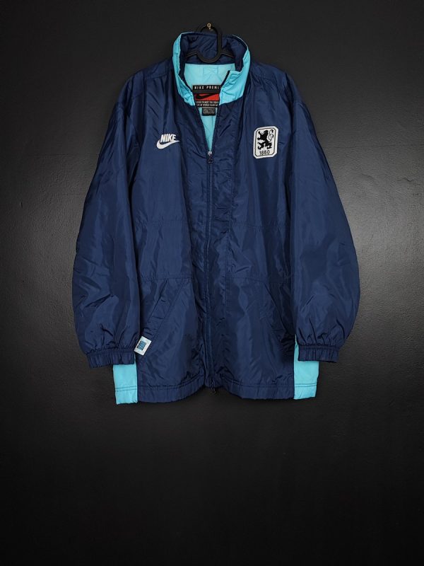Kurtka piłkarska TSV 1860 Monachium 1995/96 Nike [M] Bench Coat