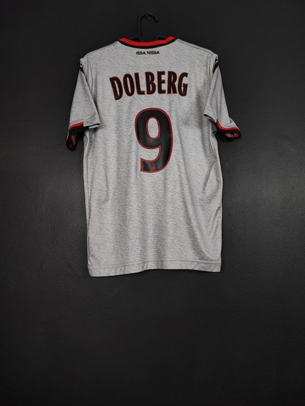 Koszulka piłkarska OGC Nice 2019/20 Away Kappa Kasper Dolberg #9 [S]