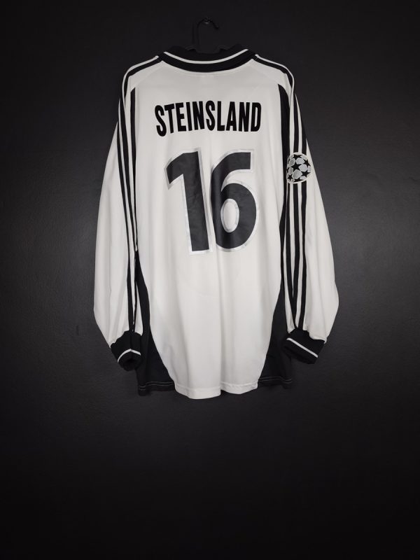 Koszulka piłkarska Rosenborg BK 2001/02 Home J. Steinsland #16 Adidas [XL] UCL Match Issue