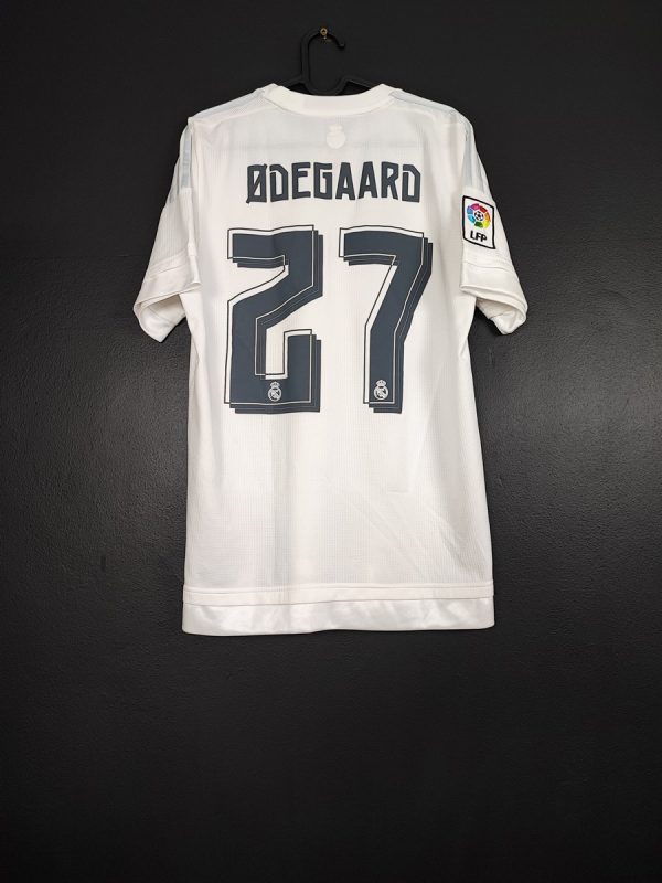 Koszulka piłkarska Real Madryt 2015/16 Home Adidas Martin Odegaard #27 [M]