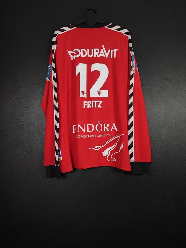 Koszulka Rhein-Neckar Loewen 2010/11 Hummel Henning Fritz #12 [L] Match Issue GK Handball