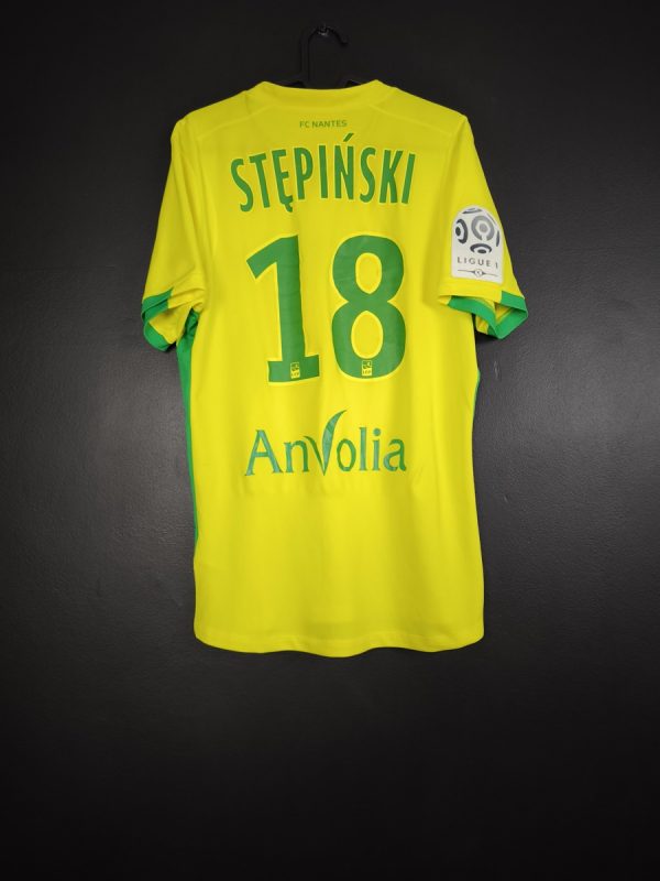 Koszulka piłkarska Nantes 2016/17 Home Umbro Mariusz Stępiński #18 [S]