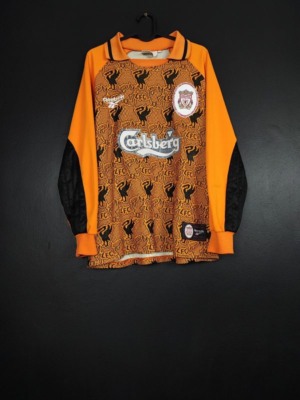 Koszulka piłkarska Liverpool 1996/97 GK Reebok [S]