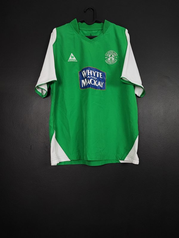 Koszulka piłkarska Hibernian 2004/05 Home Le Coq Sportif [L]