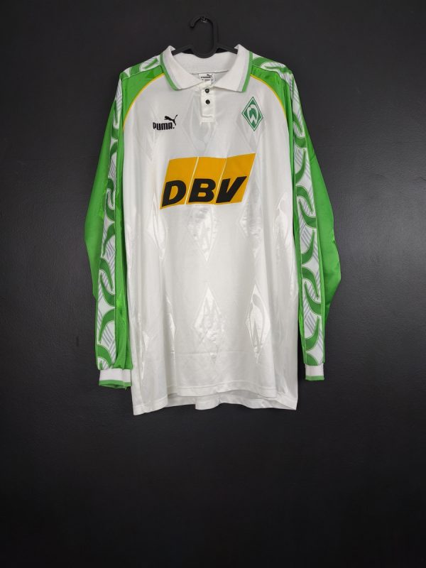 Koszulka piłkarska Werder Brema 1995/96 Home Puma [L] Long