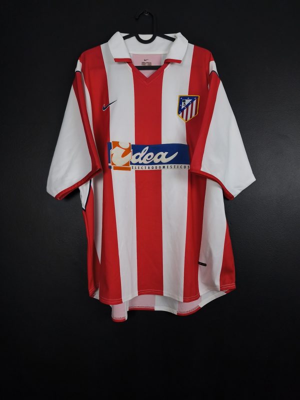 Koszulka piłkarska Atletico Madryt 2001/02 Home Adidas [XL]