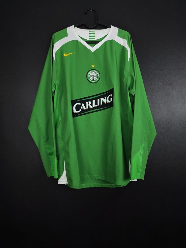 Koszulka piłkarska Celtic Glasgow 2005/06 Away Nike [M] Player Issue Long