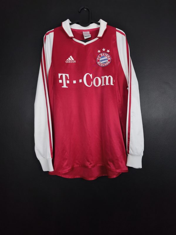 Koszulka piłkarska Bayern Monachium 2003/04 Home Adidas [S] Long