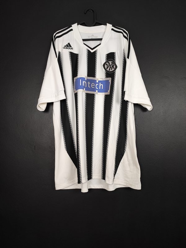 Koszulka piłkarska Vfl Aalen 2010/11 Home Adidas [XXL] Autografy