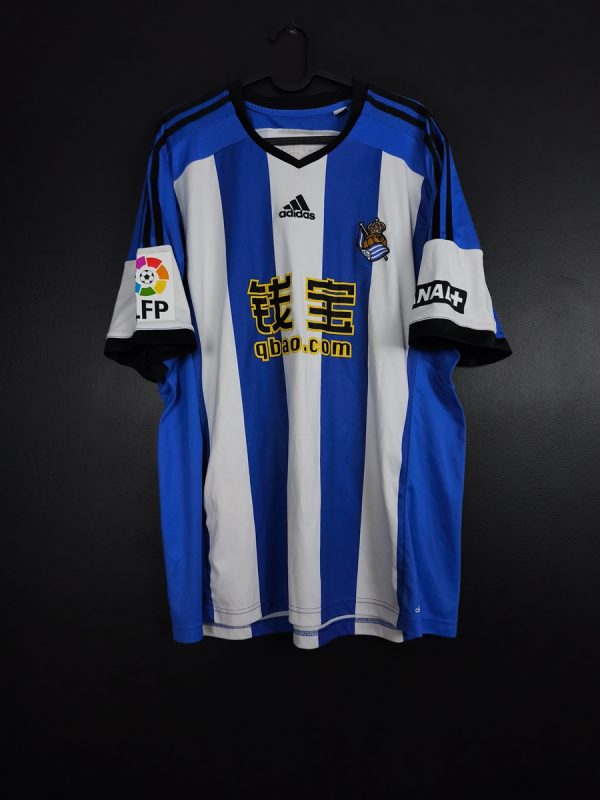 Koszulka piłkarska Real Sociedad 2014/15 Home Adidas [XL]