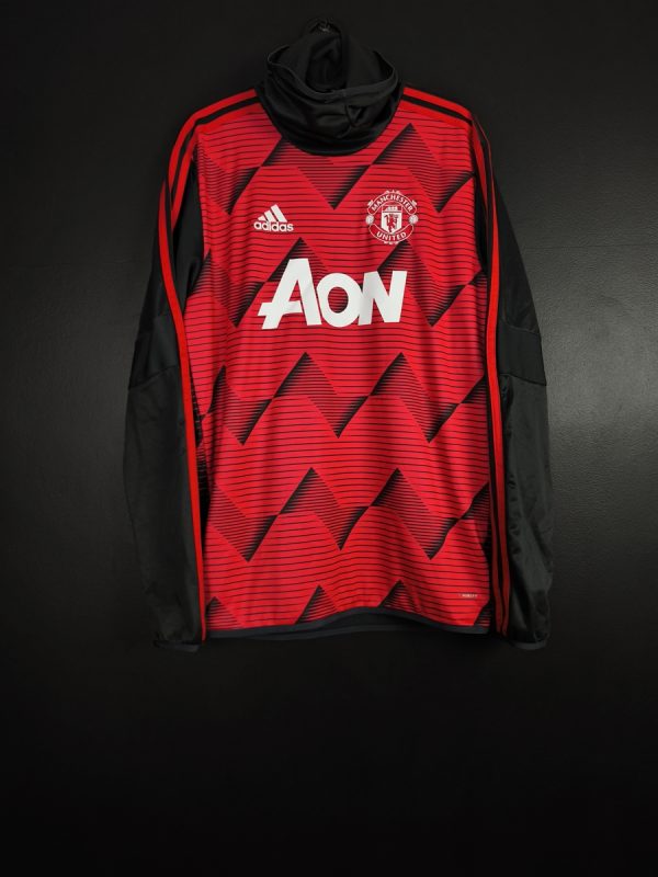 Bluza piłkarska treningowa Manchester United 2019/20 Adidas Climawarm [S]
