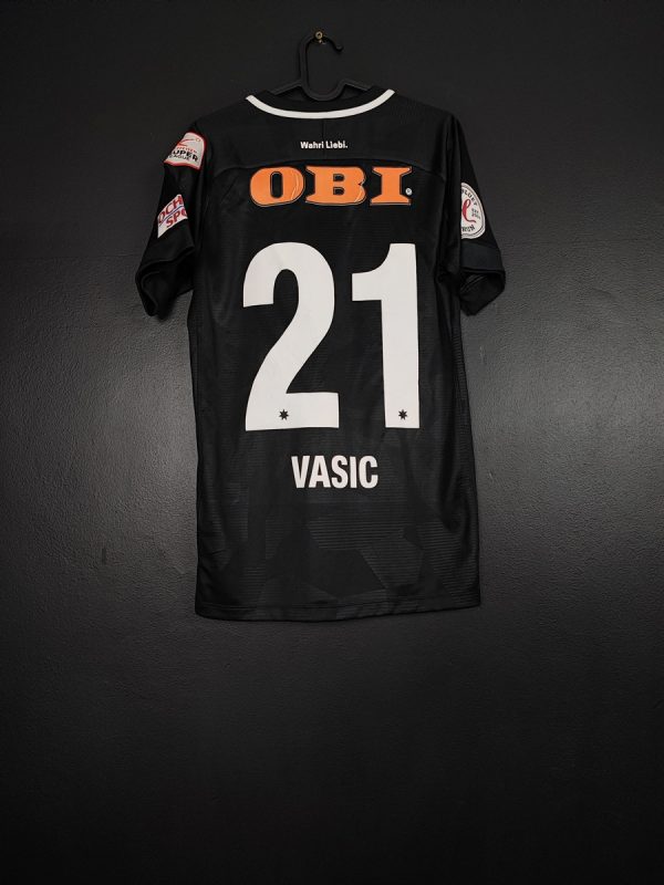 Koszulka piłkarska FC Thun 2018/19 Third Nike Uros Vasić #21 [S] Match Issue