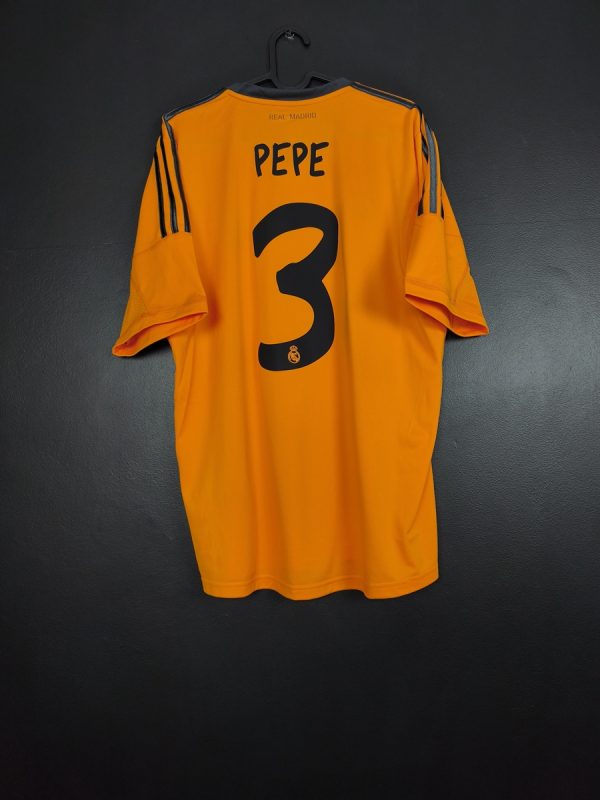 Koszulka piłkarska Real Madryt 2013/14 Third Adidas Pepe #3 [L] NEW