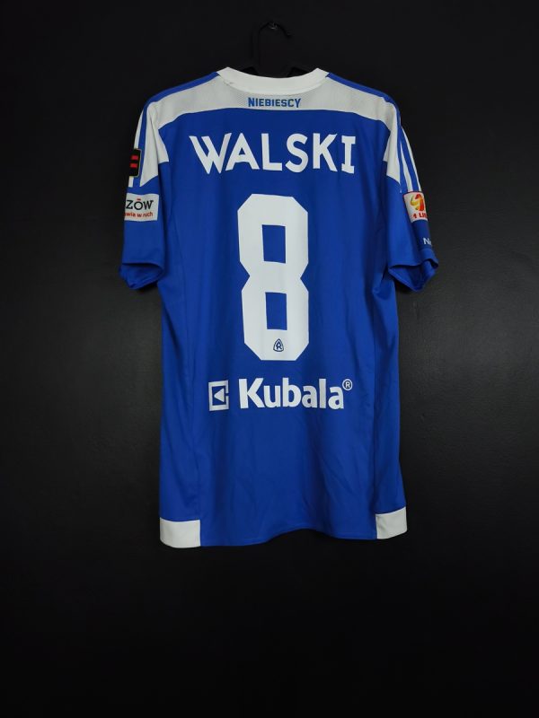 Koszulka piłkarska Ruch Chorzów 2017/18 Home Adidas Michał Walski #8 [S] Special Match Issue vs GKS Tychy
