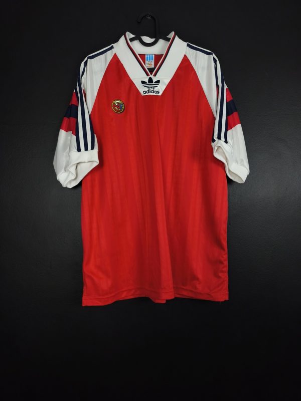 Koszulka piłkarska reprezentacji Norwegia 1992/94 Home Adidas [XL]