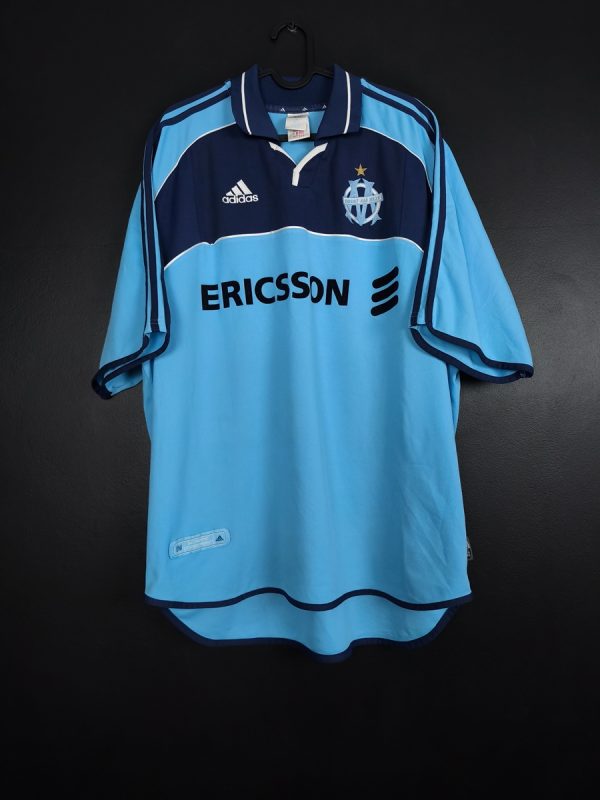 Koszulka piłkarska Olympique Marseille 2000/01 Away Adidas [XL]