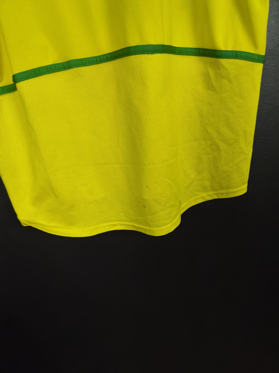 Brazil 2002/04 Home Football Shirt Nike - photo 6