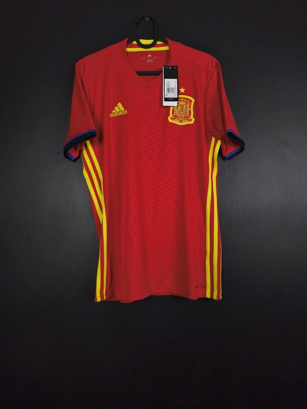 Koszulka piłkarska reprezentacji Hiszpania 2016/17 Home Adidas [S] NEW