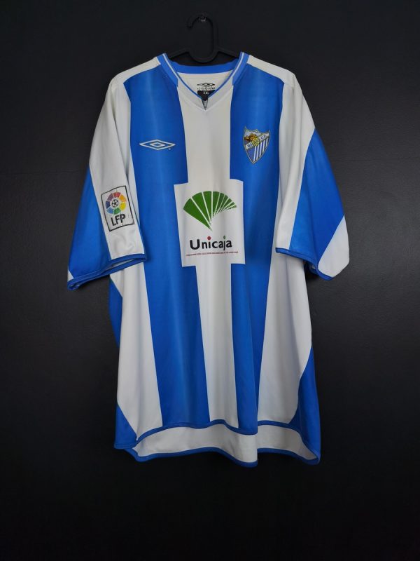 Koszulka piłkarska Malaga 2004/05 Home Umbro [XXL]