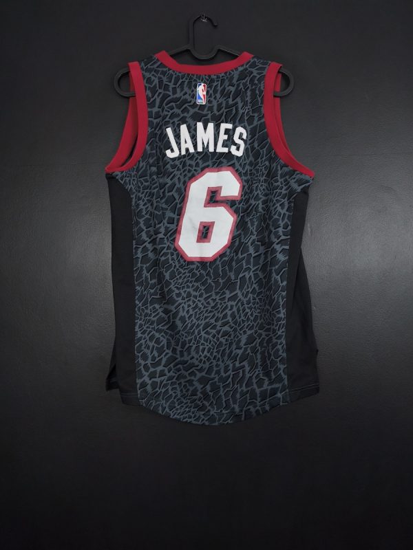 Koszulka Miami Heat 2014/15 Adidas LeBron James #6 [S] Swingman