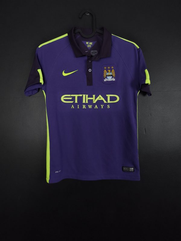 Koszulka piłkarska Manchester City 2014/15 Third Nike [YM] Junior
