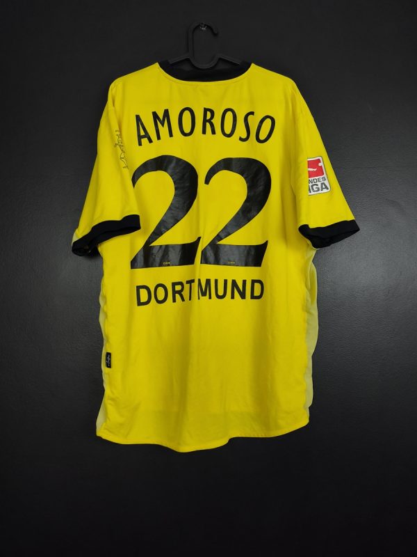Koszulka piłkarska Borussia Dortmund 2003/04 Home Goool Marcio Amoroso #22 [XL]