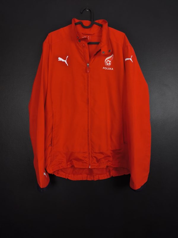 Kurtka piłkarska reprezentacji Polska 2008/09 Away Puma [L] Player Issue