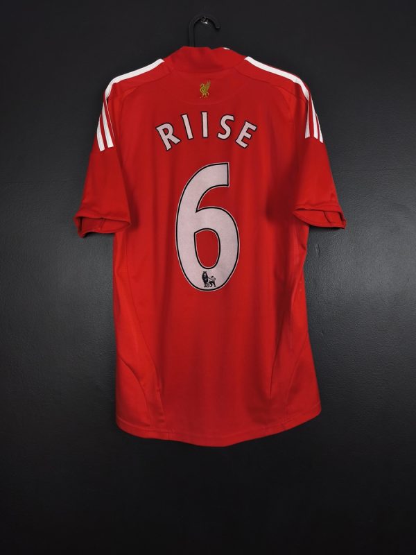 Koszulka piłkarska Liverpool 2008/10 Home Adidas Riise #6 [S]