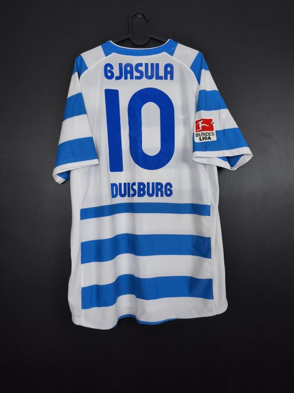 Koszulka piłkarska MSV Duisburg 2012/13 Home Nike Jurgen Gjasula #10 [XL] Match Issue