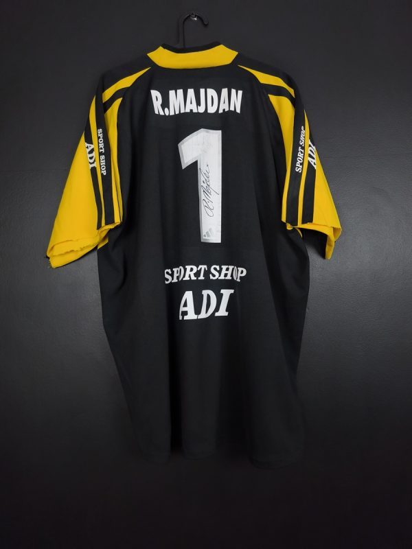 Koszulka piłkarska Fundacja Wystarczy Chcieć Artyści - Skoczkowie Kraków 2005/06 Adidas Radosław Majdan #1 [XL] Match Worn