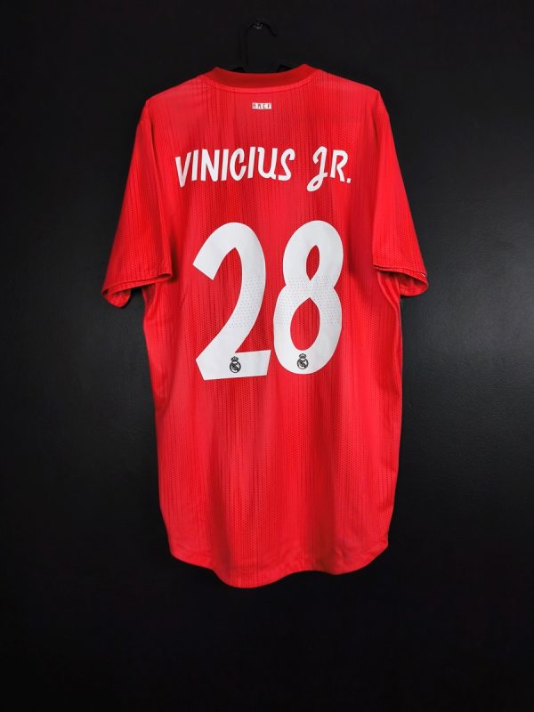 Koszulka piłkarska Real Madryt 2018/19 Third Adidas Vini Jr #28 [L] Authentic