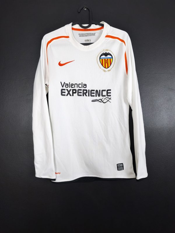 Koszulka piłkarska Valencia 2008/09 Home Nike [S] Player Issue Long