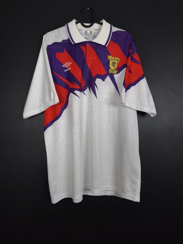 Koszulka piłkarska reprezentacji Szkocja 1991/93 Away Umbro [XL]