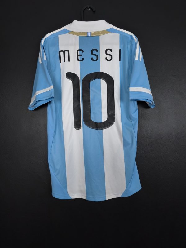 Koszulka piłkarska reprezentacji Argentyna 2010/12 Home Adidas Leo Messi #10 [S]