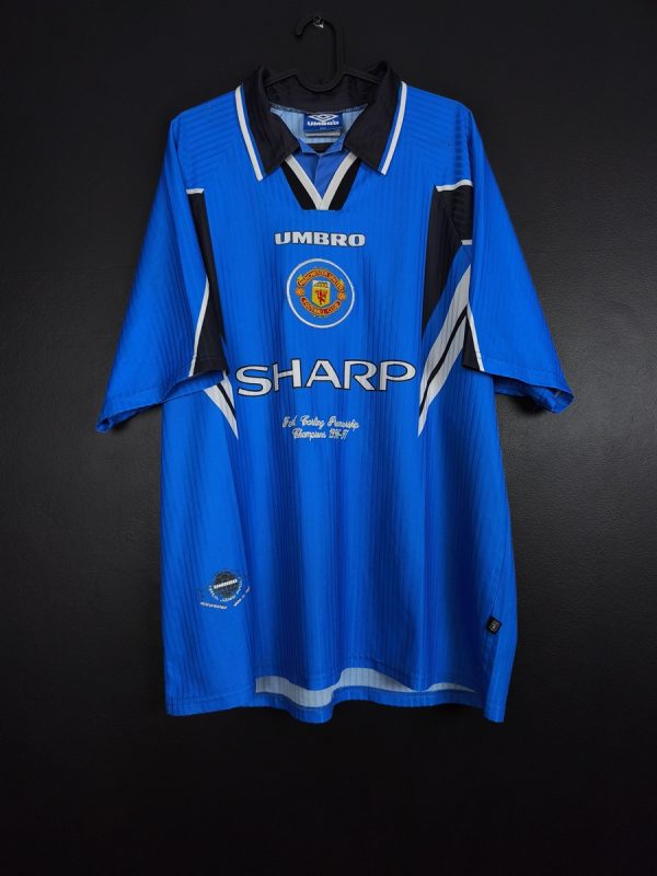 Koszulka piłkarska Manchester United 1996/97 Third Umbro [XXL]