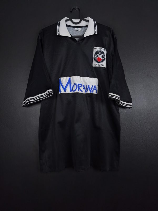 Koszulka piłkarska Polonia Warszawa 1997/98 Home Wit-Sport Bartosz Tarachulski? #14 [L] Match Issue