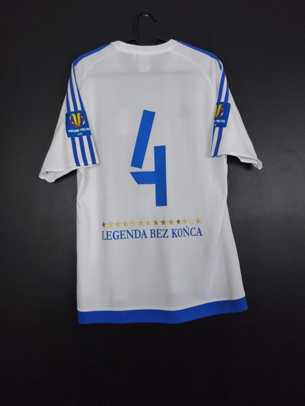 Koszulka piłkarska Ruch Chorzów 2016/17 Away Adidas Łukasz Surma #4 [M] Match Issue