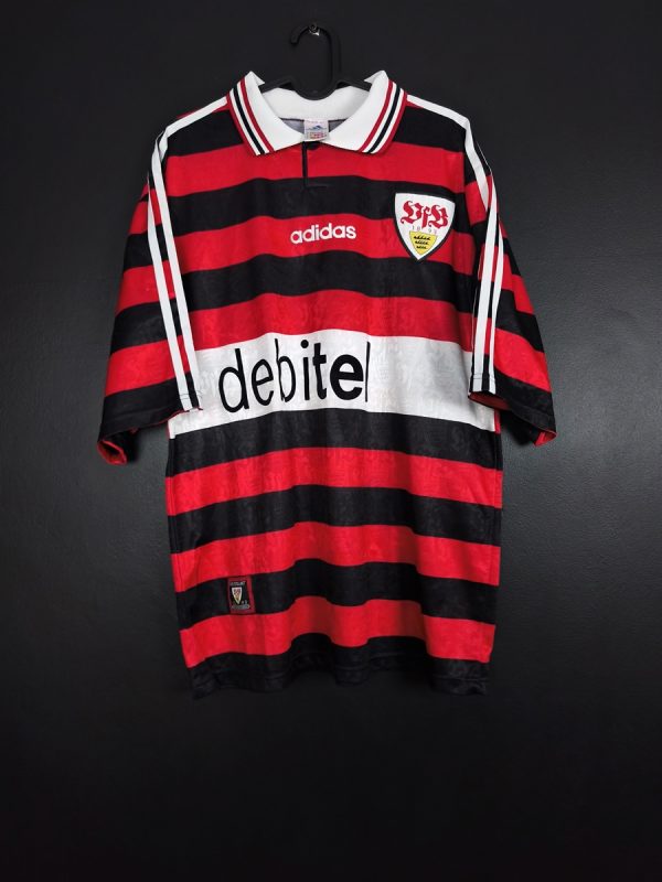 Koszulka piłkarska VfB Stuttgart 1999/00 Home Adidas [L]