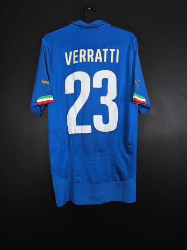 Koszulka piłkarska reprezentacji Włochy 2014/15 Home Puma Marco Verratti #23 [L] Authentic NEW