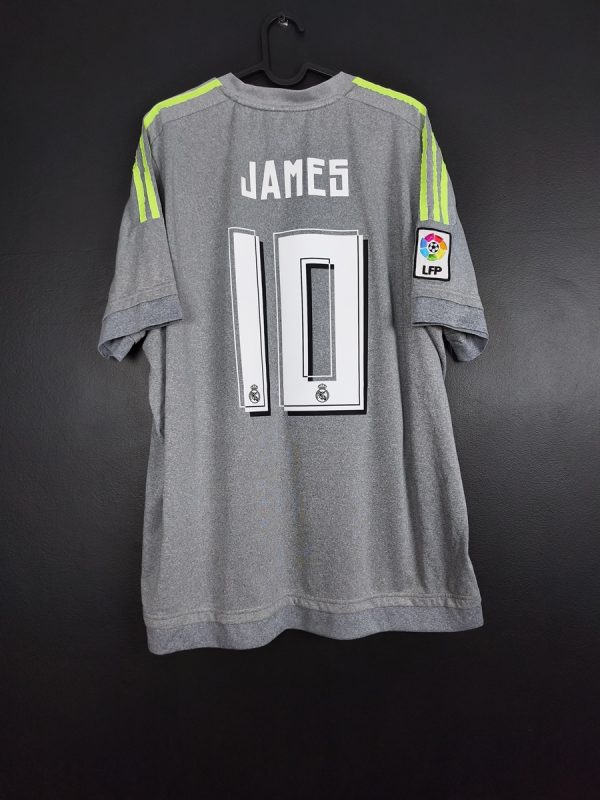Koszulka piłkarska Real Madryt 2015/16 Away Adidas James #10 [XL]