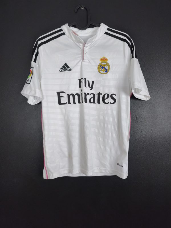 Koszulka piłkarska Real Madryt 2014/15 Home Adidas [YL] Junior