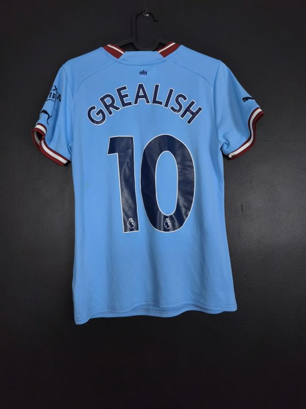 Koszulka piłkarska Manchester City 2022/23 Home Puma Jack Grealish #10 [S] Women