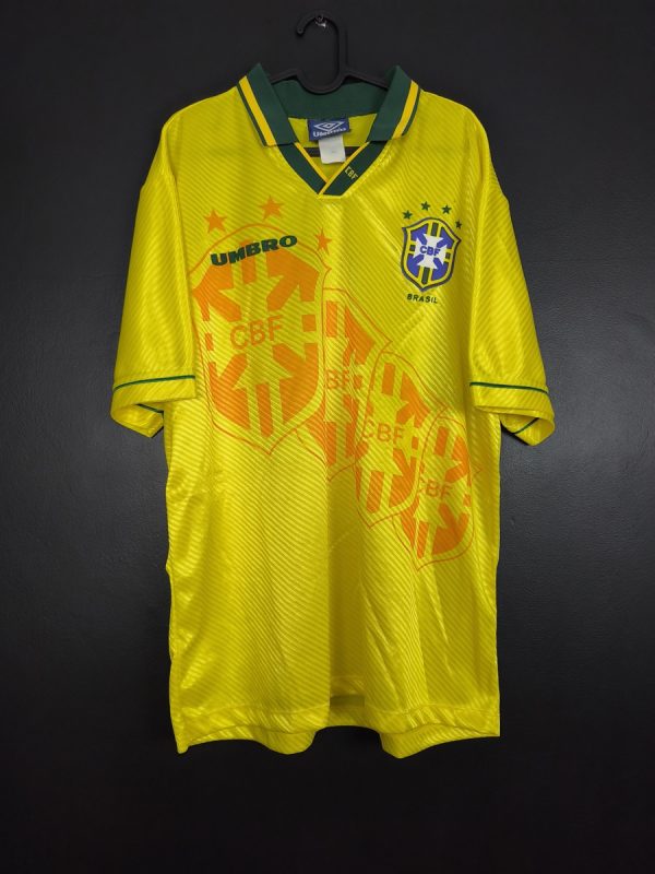 Koszulka piłkarska reprezentacji Brazylia 1994/96 Home Umbro [XL]