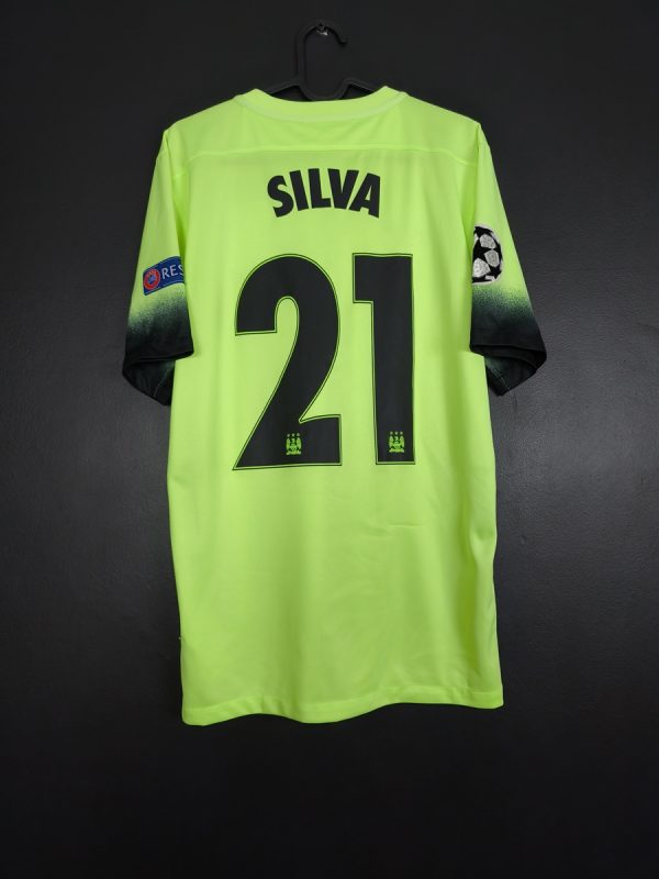 Koszulka piłkarska Manchester City 2015/16 Third Nike David Silva #21 [S] UCL