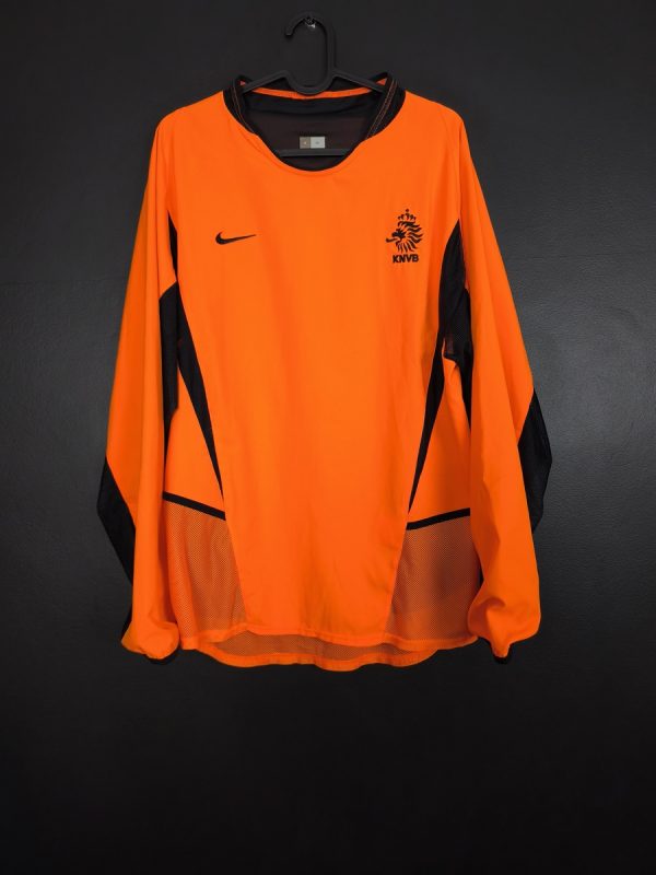 Koszulka piłkarska reprezentacji Holandia 2002/04 Home Nike [S] Player Issue Long