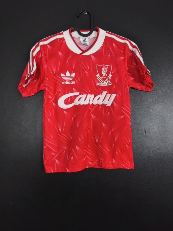 Koszulka piłkarska Liverpool 1989/91 Home Adidas [YS] Junior