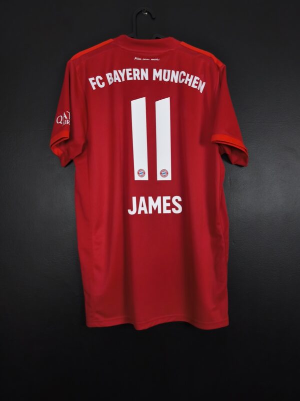 Koszulka piłkarska Bayern Monachium 2019/20 Home Adidas James #11 [M]