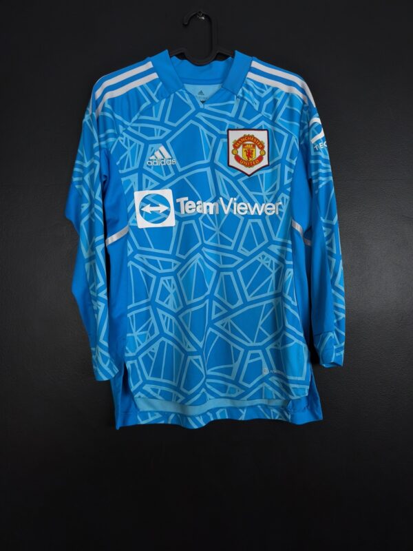 Koszulka piłkarska Manchester United 2022/23 GK Adidas [YL] Junior 164cm