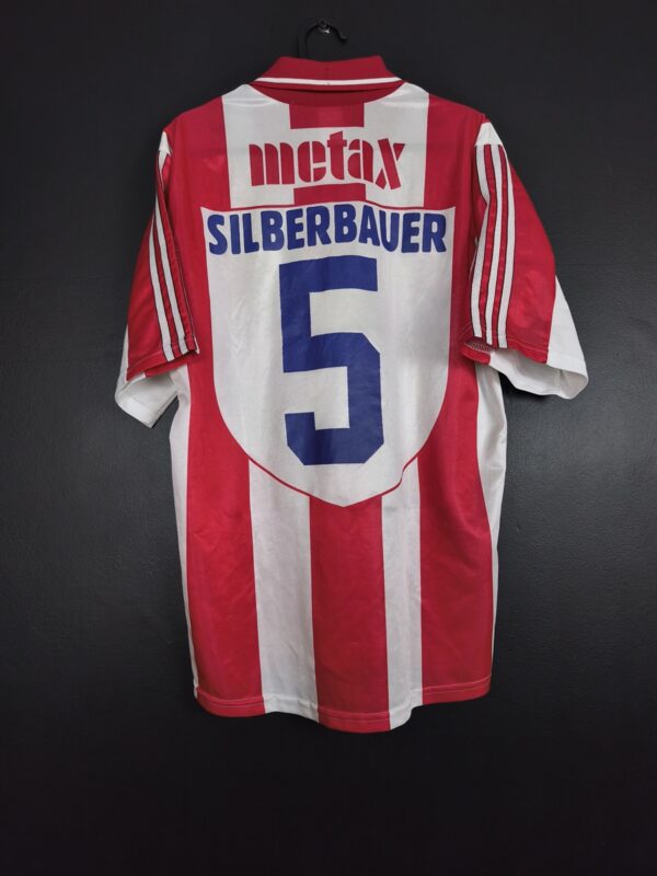 Koszulka piłkarska Aalborg BK 1999/00 Home Adidas Michael Silberbauer #5 [S]