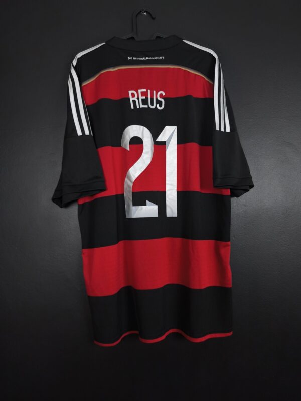 Koszulka piłkarska reprezentacji Niemcy 2014/15 Away Adidas Marco Reus #21 [XL]